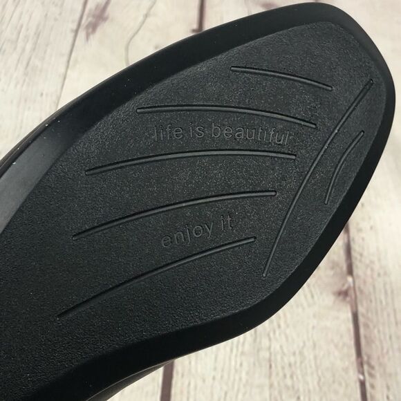 NWOT SAS Coco Slip On Loafer Black Bow Women's Sz 7.5 - Picture 11 of 11